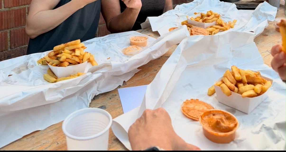 Frites partagées avec GT Body Challenge