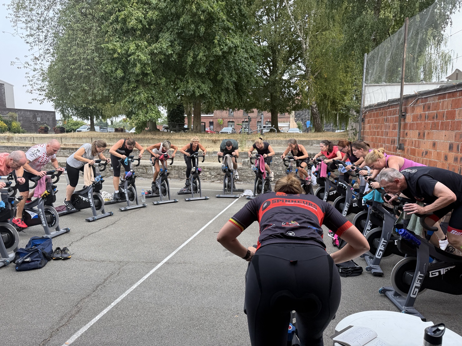 Séance réelle GTFIT Indoor Cycling à Silly